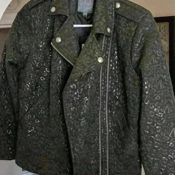 NEW Guess motorcycle jacket - Picture 1 of 4